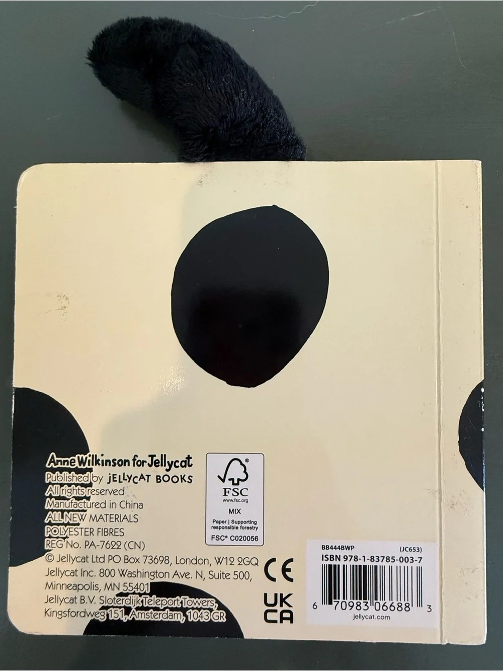Jellycat soft plush